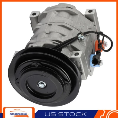 AC A/C Compressor fit for Hino 268 338 7.7L 11-19 for Isuzu NRR NQR 5.2L 11-20 - Image 1 of 4