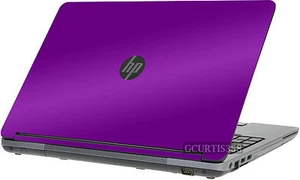 PURPLE Vinyl Lid Skin Cover Decal fits HP ProBook 655 G1 Laptop - Picture 1 of 1