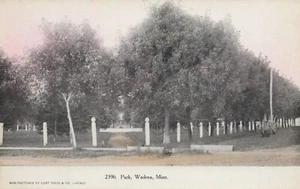 Park - Wadena, Minnesota - litografía sin publicar - Imagen 1 de 3