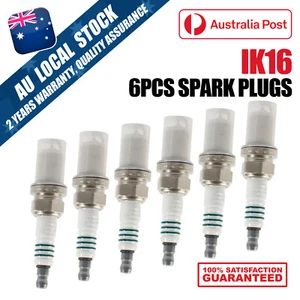 6pcs IRIDIUM Spark Plugs IK16 for '03~'05 Holden Rodeo RA 3.5L V6 6VE1 - Picture 1 of 6