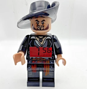 LEGO Fluch der Karibik BARBOSSA Miniatur WECKER getestet funktioniert - Bild 1 von 7