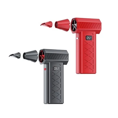 Rechargeable Electric Air Dusters 6 Variable Speeds Workshop Garage Cleaning Kit - Image 1 of 4