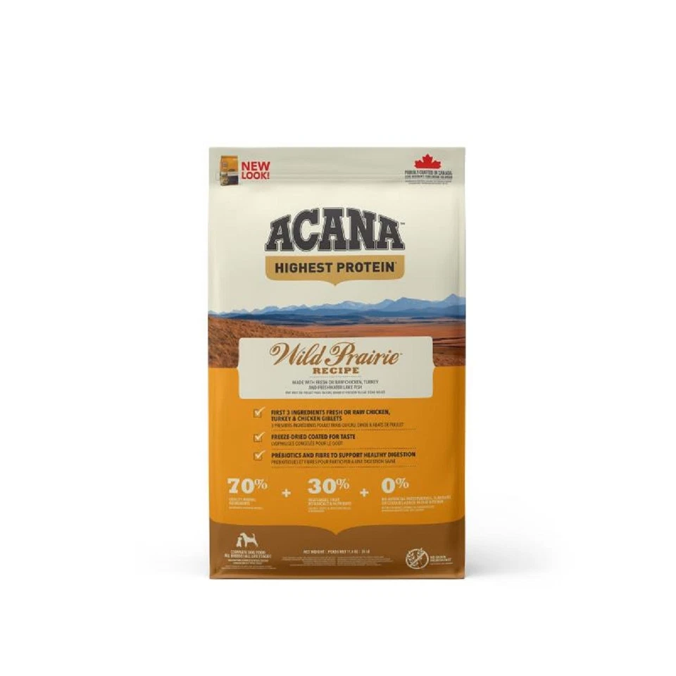 Acana Wild Prairie Trockenfutter für Hunde 11,4kg - Bild 1 von 1