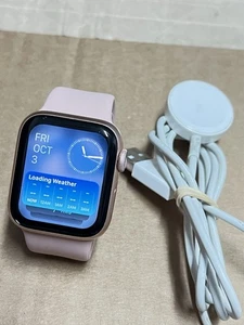 Apple Watch Series 4 40 mm dorado carcasa de aluminio correa deportiva (GPS+celular) desbloqueado - Imagen 1 de 4