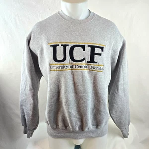UCF University of Central Florida Mens Medium Gray Jansport Crewneck Sweatshirt - Picture 1 of 9