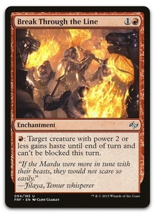 Break Through the Line #94 (LP) Fate Reforged FRF Magic MTG - Picture 1 of 1