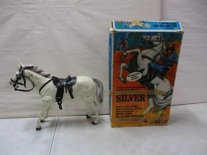 1978 Gabriel The Lone Ranger Silver with Box - Picture 1 of 4