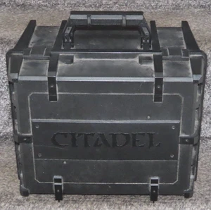Games Workshop Warhammer Citadel Battle Figure Case Near Mint 2 Foam Trays OOP - Picture 1 of 10