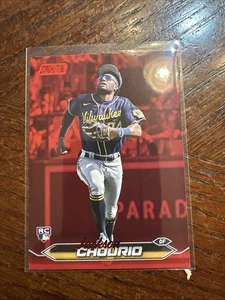 2024 Stadium Club #184 Jackson Chourio Red Foil - Bild 1 von 2