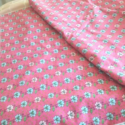  Funda Almohada Algodón Floral Rosa 20x30 Pulgadas Foto 1 de 3