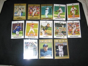 LOT (13) 07-08 TOPPS PACK PULLED BASEBALL CARDS LIMITED EDITION #'D/2007 & /2008 - Picture 1 of 12