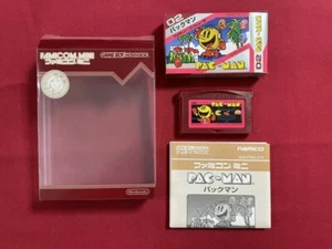 Pac Man Pac-Man Famicom Mini Nintendo Game Boy Advance GBA w/ Box Manual Japan - Picture 1 of 11
