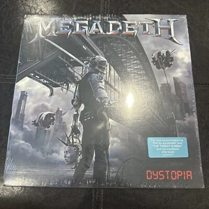 MEGADETH • Dystopia • 2016 Vinyl LP in Shrink - First Edition New Hype Sticker - Picture 1 of 6