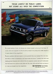 1996 Toyota Tacoma 4x4 Pickup Truck Original Color Ad - Picture 1 of 1