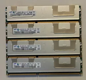 32GB (4x8GB) Samsung M393B1K70CHD 2Rx4 PC3-10600R DDR3 Server Memory - Picture 1 of 1