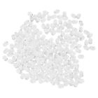 200PCS Fishing Beads Tranparent Double  Hole Beads Hard Clear Beads T6V3
