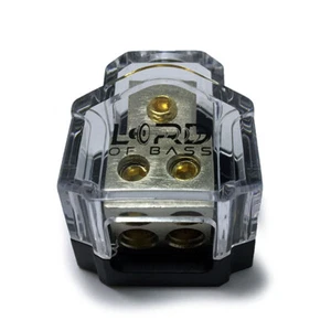 4 Gauge Input Distribution Block 8 Gauge Output Car Audio In Out AWG 12 V Power - Picture 1 of 4