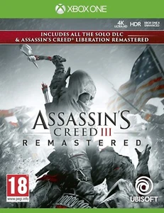 Assassin's Creed III 3 Remastered Xbox One * BRAND NEW & SEALED MICROSOFT GAME * - Picture 1 of 7