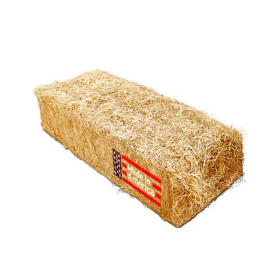 Sandbaggy Rice Straw Bales (Certified Weed Free) - 46" x 15" x 22" - Изображение 1 из 4