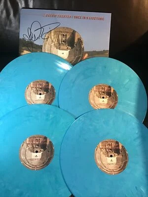 vinyl records- Dream Theater- Once In Lifetime - Deluxe Blue Pressing, Signed - Image 1 of 4