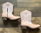 Frye Carson Firebird Western Pink Youth Girls Cowgirl Cowboy Boots Size 4