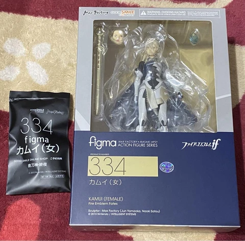 Figma Fire Emblem Fates Corrin Kamui Female #334 w/bornus Max Factory Figure JP Cover