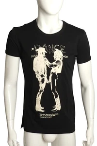 VIVIENNE WESTWOOD- Graphic Print Cowboy T-Shirt, Size Medium - Picture 1 of 5