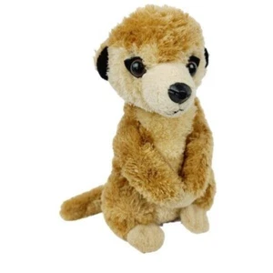 Aurora Meerkat 7 inch Plush Realistic Stuffed Animal Toy Standing Brown - Picture 1 of 7