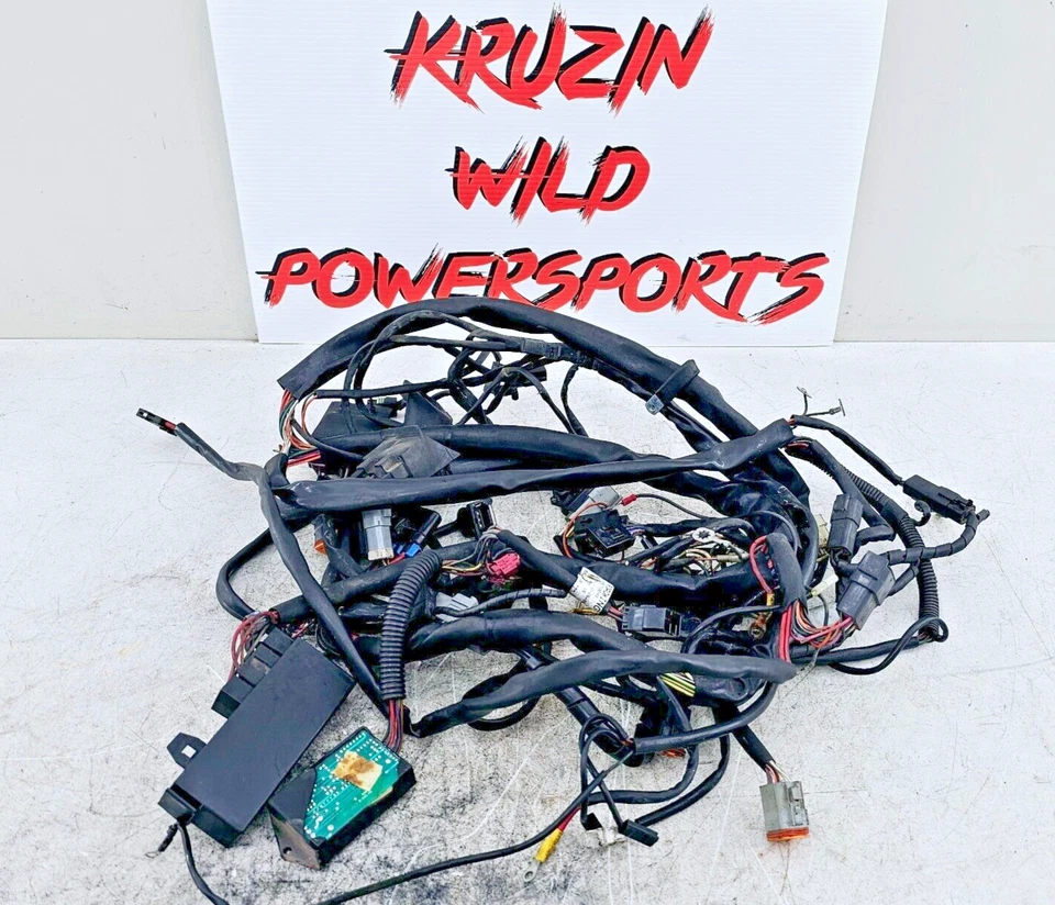 Harley FLH Roadking 1998 cableado principal arnés telar fusible relé Foto 1 de 4