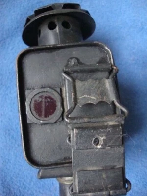 Ancienne Lanterne de Tacot à Bougie , Voiture , Calèche Fiacre à restaurer Déco - Photo 1/4