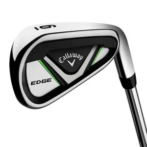 LEFT HANDED CALLAWAY 2018 EDGE 9 IRON STEEL REGULAR - Picture 1 of 6