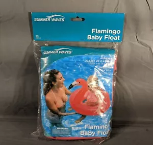 Summer Waves Flamingo Baby Float Ages 12 To 24 Months Brand New Sealed - Picture 1 of 2