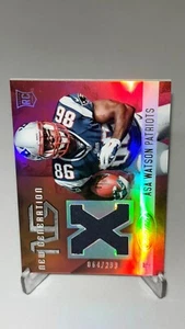 2014 Certified Asa Watson RC Rookie New Generation Materials Mirror Red /299 - Picture 1 of 8