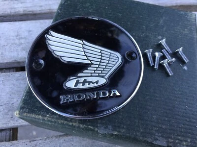 Honda GAS TANK BADGE Oval Head SCREW- 3x10mm-0.6 JIS Thread-CA CB CL many models - Image 1 of 4