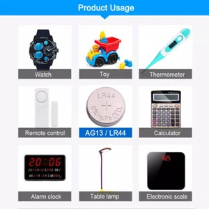 AG13/LR44 Button Battery Alkaline Button Battery Environmentally Friendly Type - Picture 1 of 18