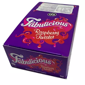 Raspberry Twister 1kg Party Favors Halloween Treat Candy Buffet Bulk Lollies RJ - Foto 1 di 5