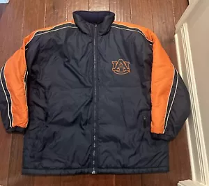 VTG Genuine Stuff Auburn University XL Windbreaker Jacket Embroidered Logo - Picture 1 of 17