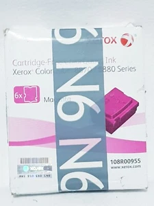 GENUINE XEROX ColorQube 8870 8880 Series Magenta Ink 108R00955 6 Pack - Zdjęcie 1 z 5