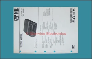 Sony CVP-M1E Original gedrucktes Servicehandbuch mit kompletten Diagrammen Teilelisten - Bild 1 von 1
