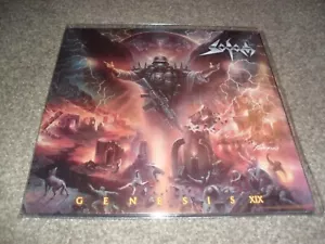 SODOM -GENESIS XIX- AWESOME RARE HARD TO FIND LTD EDITION PRESS RED 2xLP VINYL - Picture 1 of 4