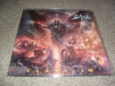 SODOM -GENESIS XIX- AWESOME RARE HARD TO FIND LTD EDITION PRESS RED 2xLP VINYL Foto 1 de 4