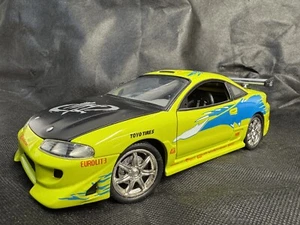 ERTL Racing Champions The Fast and Furious 1/18 Size Mitsubishi Eclispe - Picture 1 of 14