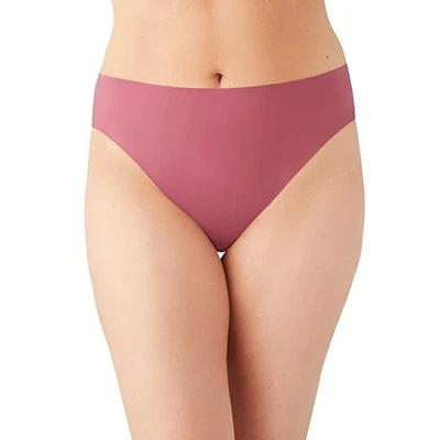 Calzoncillos Wacoal corte alto perfectamente colocados para mujer 7-L vino rosa sin costuras Foto 1 de 4