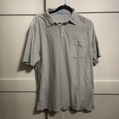 J McLaughlin Striped Collar Shirt , L , Men - Image 1 of 4