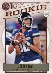 🏈 Jordan Love 2020 Panini Legacy Football #169 RC - Picture 1 of 2