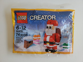 LEGO CREATOR 30478 Christmas Santa Claus 74 Pieces Factory Sealed Item 6176542