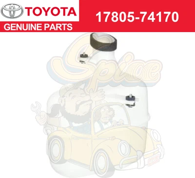 RESONADOR INFERIOR ORIGINAL TOYOTA CAMRY 1997-2001 SOLARA 1999-2003 17805-74170 Foto 1 de 1