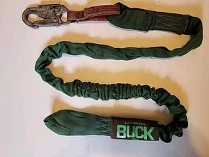 Buckingham 6' Lanyard BuckYard Stretch ANSI, Snap-Loop - Picture 1 of 6
