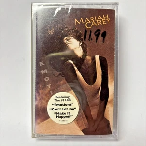 Mariah Carey - Emotions - 1991 Cassette - Mint, SEALED w/Hype Sticker - Picture 1 of 3