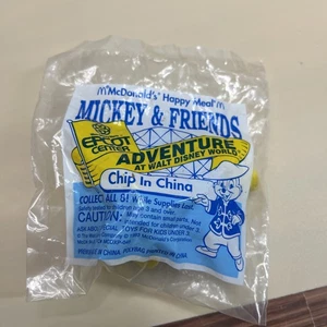 McDonald’s You EPCOT Chip in China Figur - versiegelt Disney Happy Meal Spielzeugkörper - Bild 1 von 3